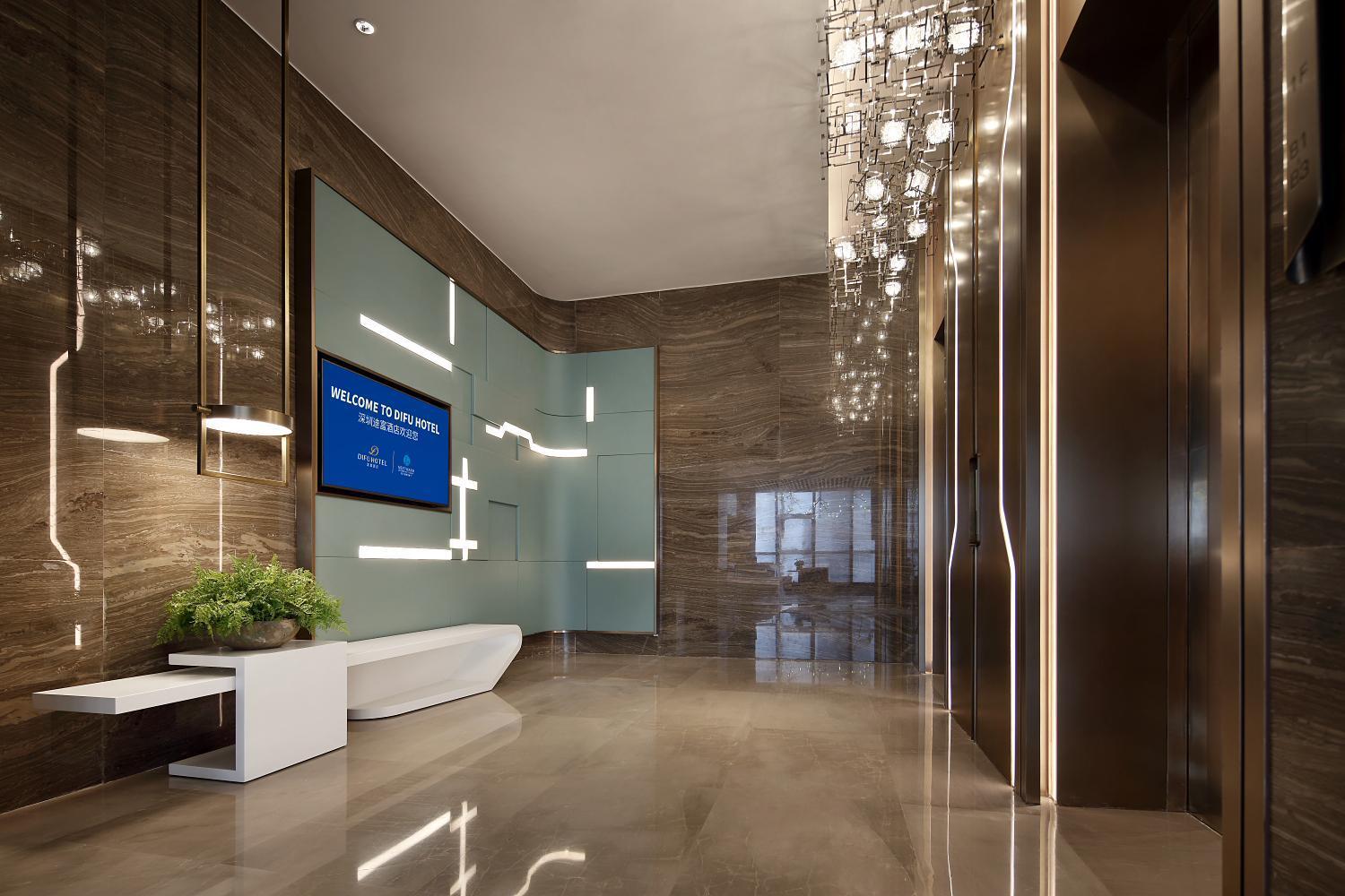 Shenzhen Futian Difu Hotel Huaqiangbei Branch Kültér fotó