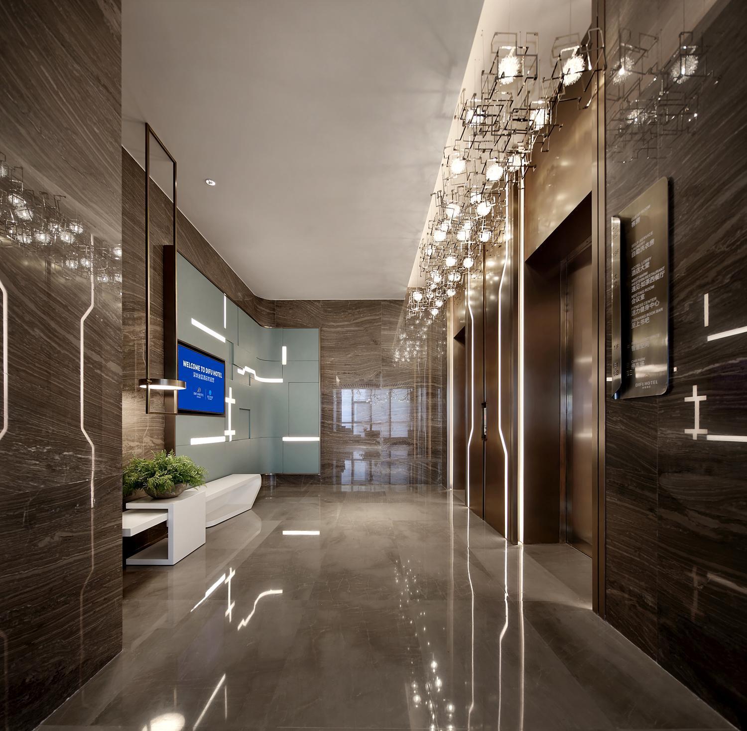 Shenzhen Futian Difu Hotel Huaqiangbei Branch Kültér fotó