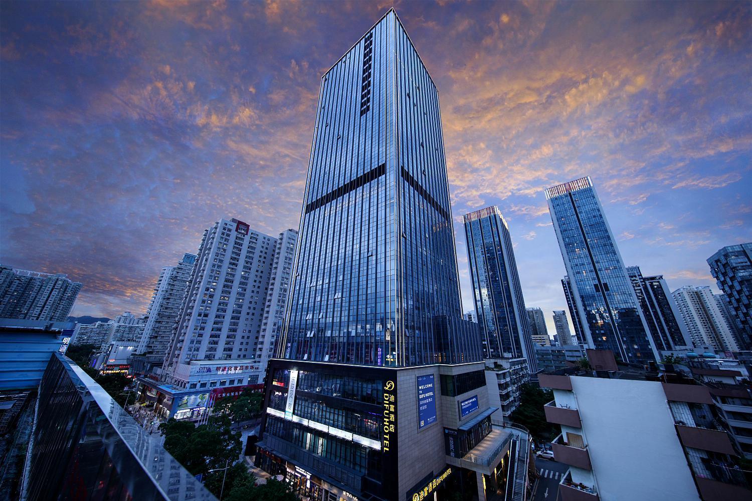 Shenzhen Futian Difu Hotel Huaqiangbei Branch Kültér fotó
