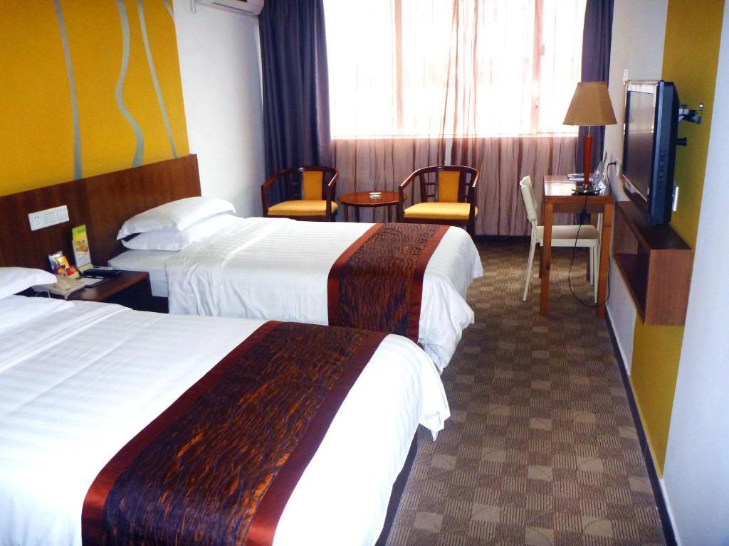 Shenzhen Futian Difu Hotel Huaqiangbei Branch Szoba fotó